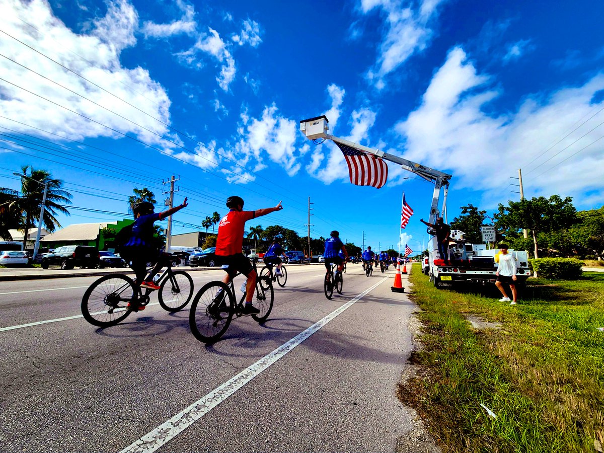 KeysEnergy's tweet photo. Florida Keys Wounded Warrior Project Soldier Ride 2026 🇺🇸 #WoundedWarrior https://t.co/gpFETD6NdU