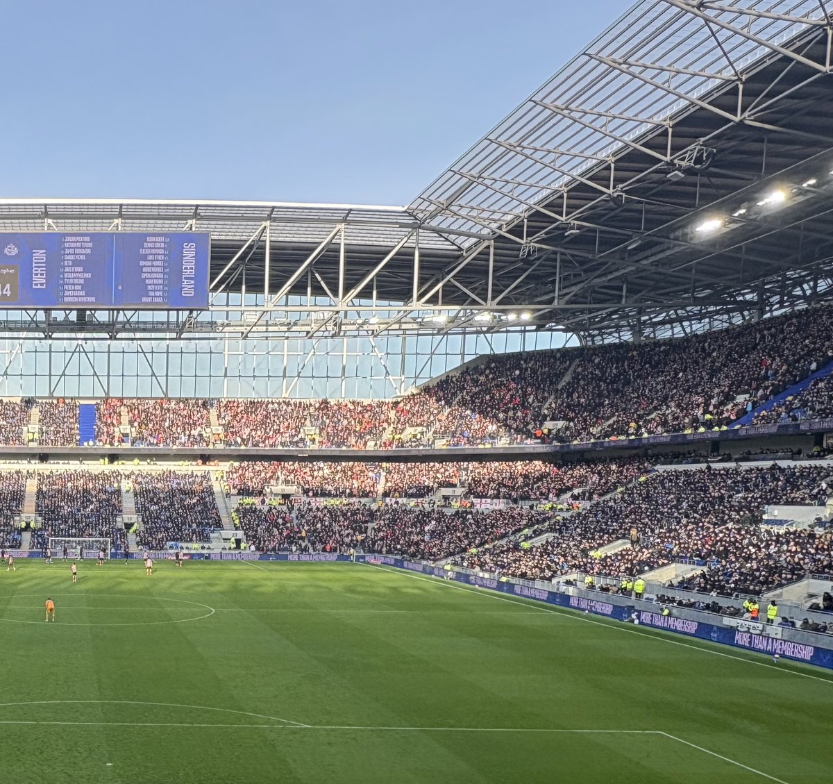 Only set of fans to not come here and sing “you’ve sold your soul for this shithole” and the usual championship songs about support being shit. Just songs supporting their side, refreshing to see and how it should be done.
