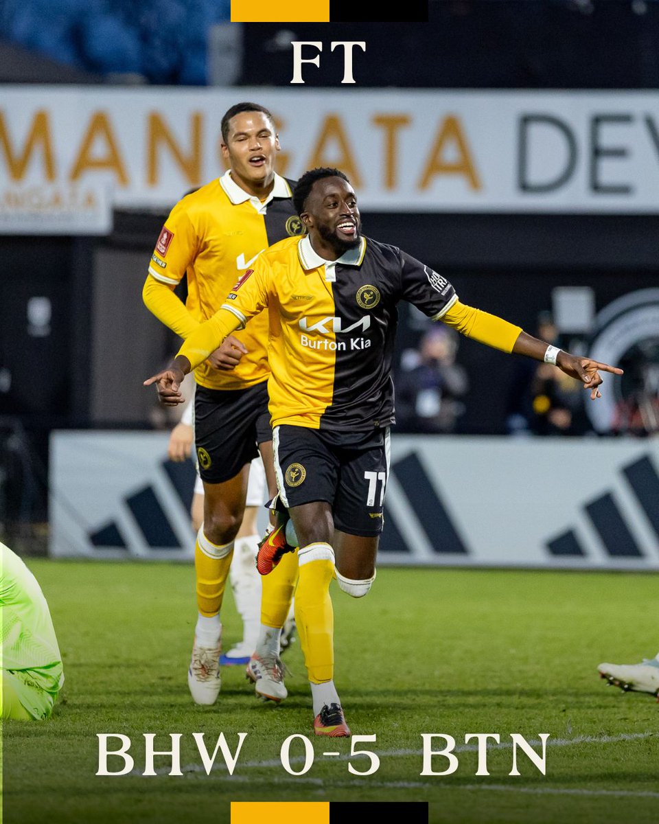 A five star showing puts #TheBrewers in the Fourth Round for just the second time in history 🌟