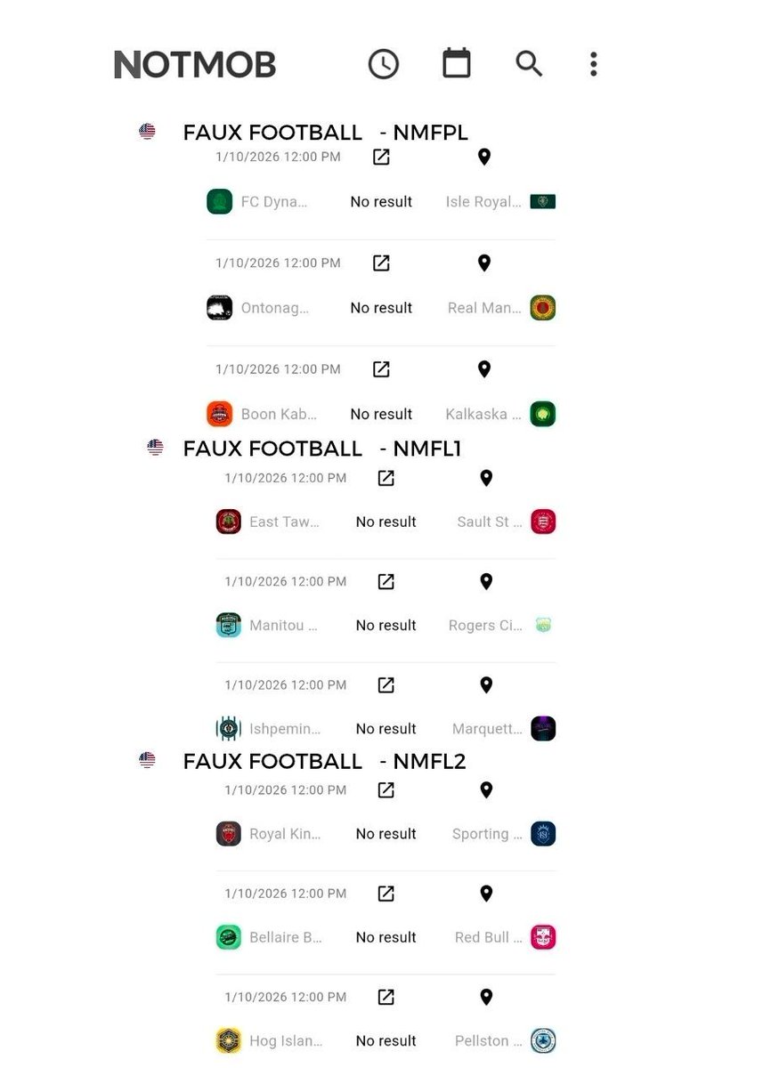 Northern Michigan Faux Football Leagues tweet media