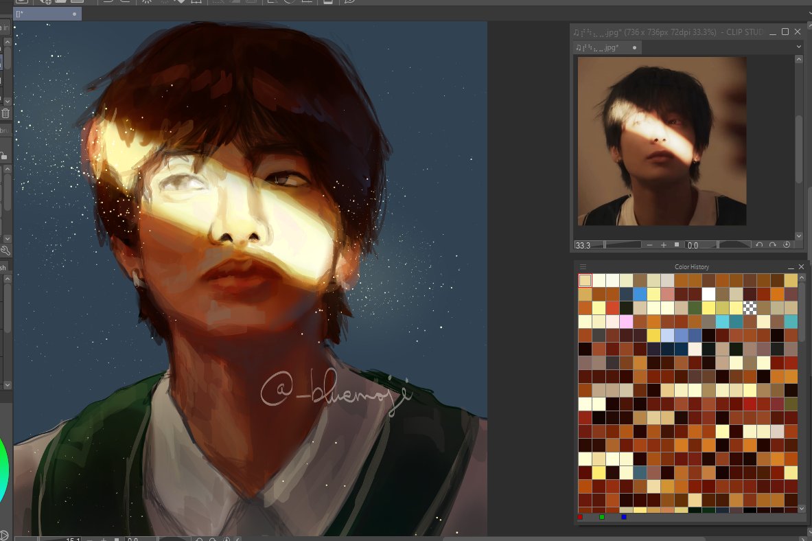 _bluemoji's tweet photo. is it just me or does he look like the taehyunG instead of the taehyun https://t.co/S8CNM7gOoy