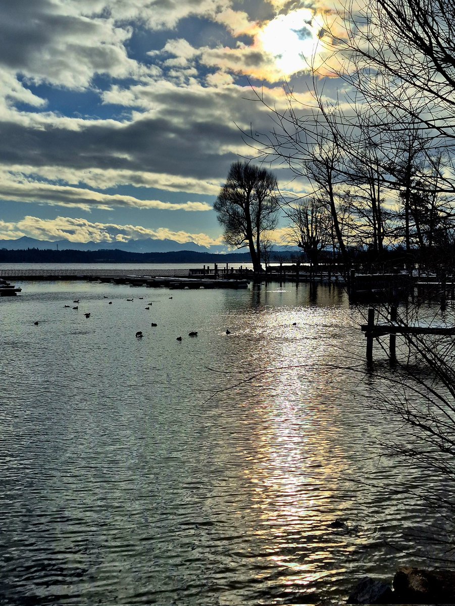 hans_zollner's tweet photo. Winter am Starnberger See bei Tutzing https://t.co/J8dFFFAgRM