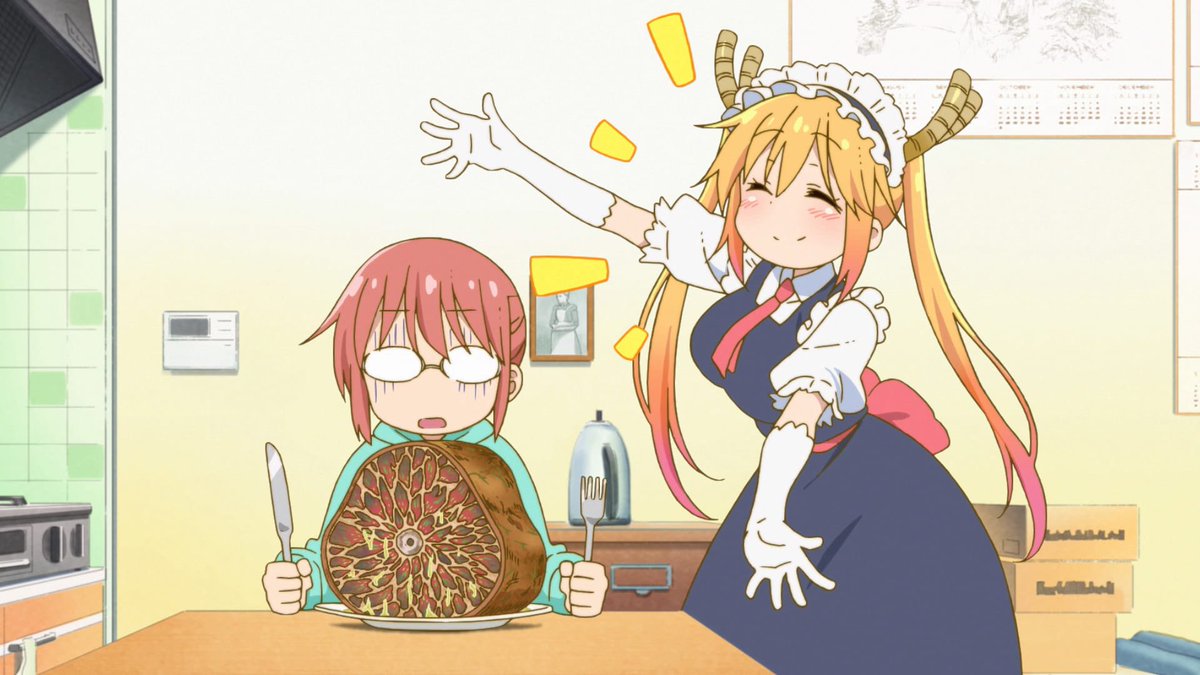 ToonHive's tweet image. 9 years ago today, ‘Miss Kobayashi's Dragon Maid’ premiered.