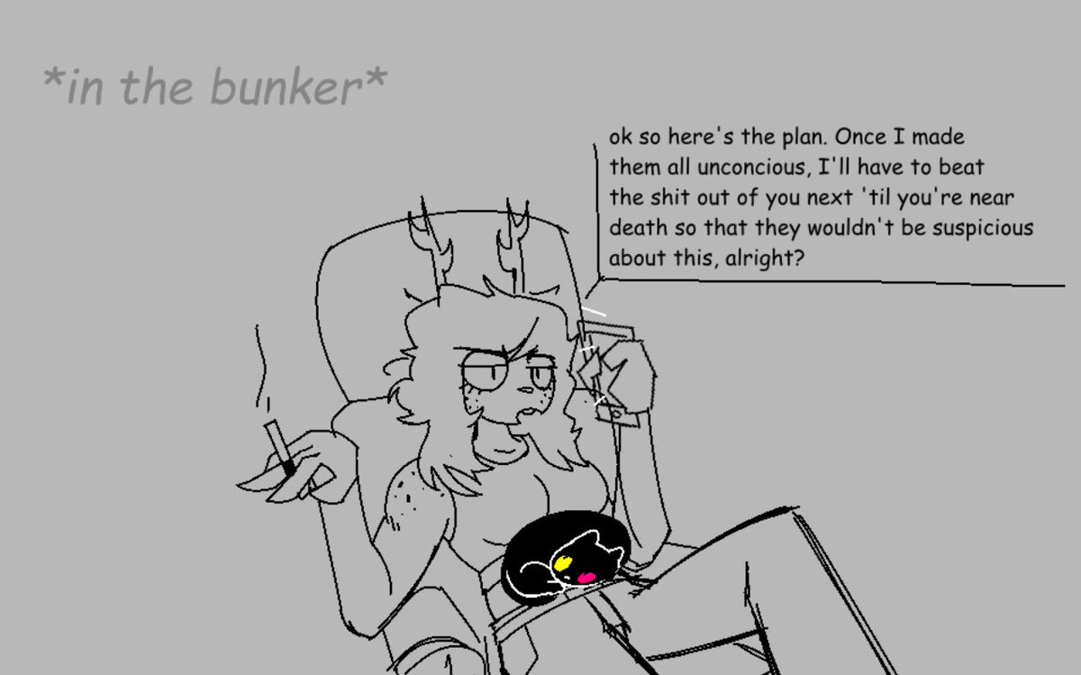 Sam_Skell's tweet image. some doodles of @user823493247 's Dess design cuz she's the best design ever