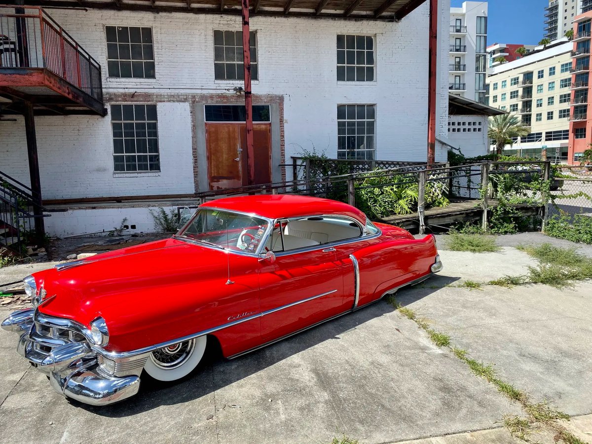 HemmingsNews's tweet photo. This 1953 Cadillac Coupe is a driver-quality custom built to be enjoyed. Not overdone, not over-restored—just a solid, rust-free Cadillac that’s meant to be driven.

Available Now https://t.co/5Yrgrvu9KF

#Hemmings #ClassicCadillac #HemmingsFinds  #VintageCruiser #RestomodLife https://t.co/LwvT1n9Xwx