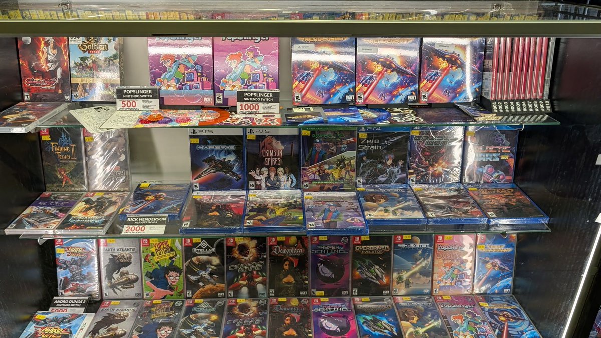 VGNYSoft's tweet image. We’re at #MAGFest and we’ve packed our booth with an amazing selection of physical indie games from our catalog. Stop by this weekend, discover a hidden gem or two, and take  home what could be your next favorite game!

#MAGFest20X6 #PhysicalIndie #IndieGaming #HiddenGems