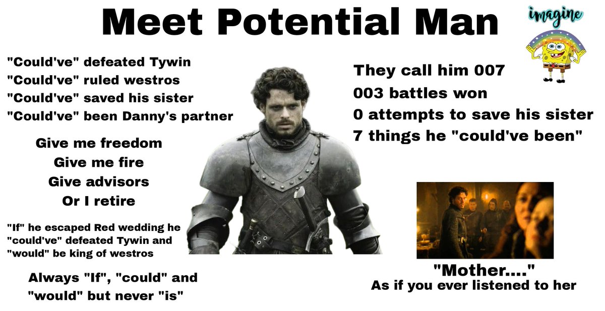 GrassyTerrain2's tweet image. Nobody in ASOIAF fits this better