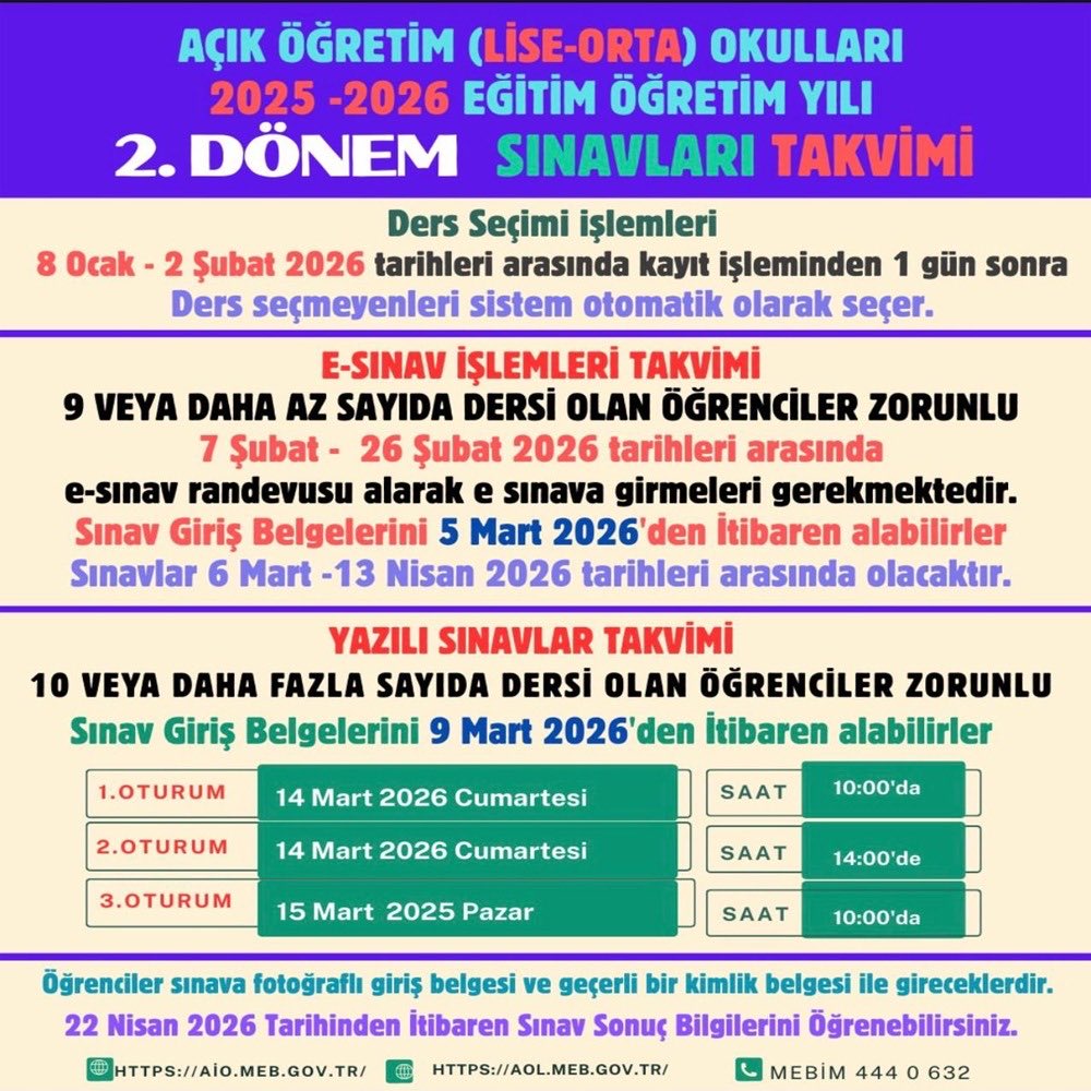Midyathem's tweet photo. Açık Ortaokul ve Açıklise kayıtları başlamıştır. https://t.co/RO6HAoaSLL