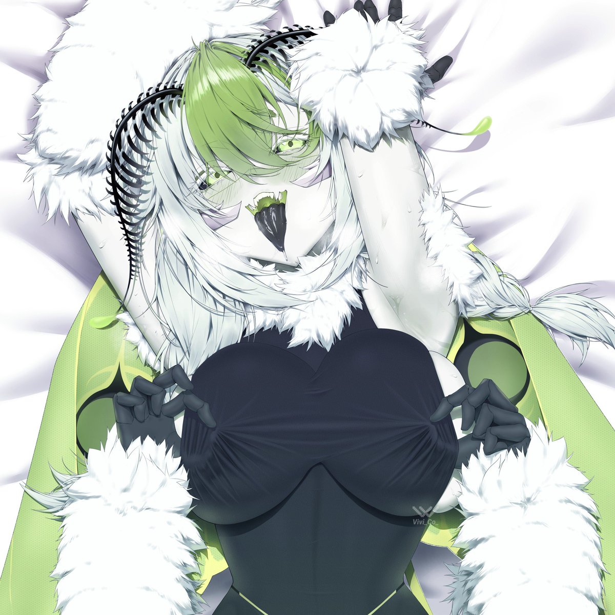 vivi_co2's tweet image. (×_×）