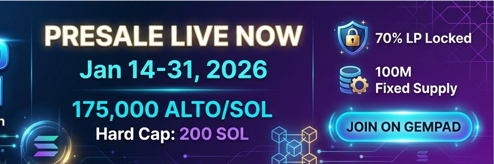 AltoCurrency's tweet photo. Coming Soon 💰 https://t.co/KPR92jFgDb