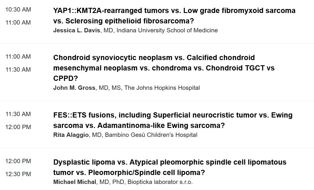 International Soc of Bone & Soft Tissue Pathology tweet media