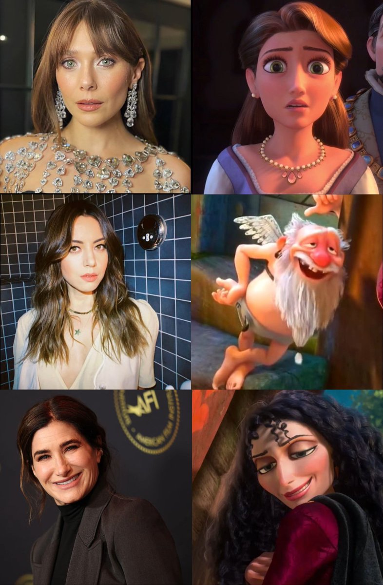 acervyagathario's tweet image. O elenco que as lésbicas sáficas querem #AgathaAllAlong #Tangled