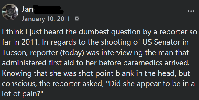 Notwithstanding the Covid years, can you top this journalistic retardation from 15 years ago?