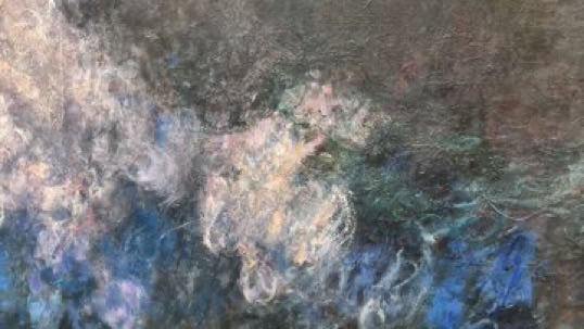 allontanarsio's tweet image. Claude Monet’s painting details