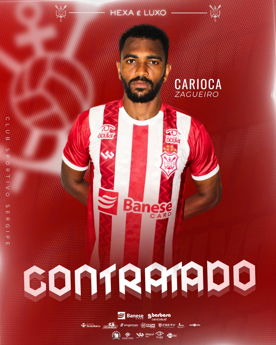 cssergipeofc's tweet image. Zagueiro Carioca é reforço do Gipão! 🇦🇹
O defensor chega do Penedense para fortalecer o sistema defensivo do Mais Querido.
Bem-vindo ao Sergipe!