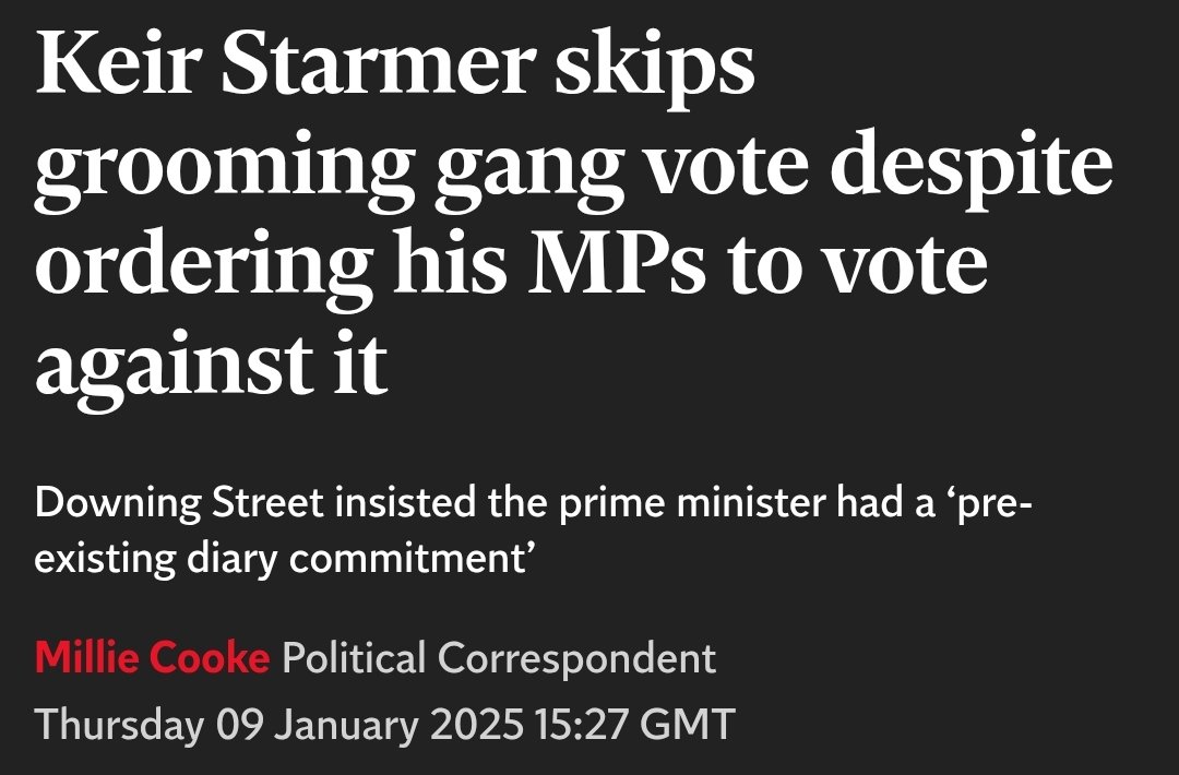<a href="/MikeTappTweets/">Mike Tapp MP</a> You "enabled abuse" when you voted against an inquiry into mass child rape gangs.

On the contrary, defending children and not defending paedophile rapists appears to be especially "difficult" for Labour.