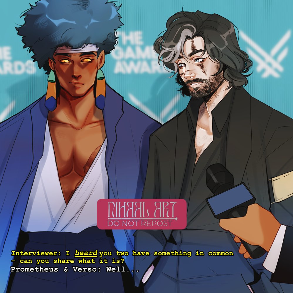 NihaalArt's tweet image. more actor au!! #thegameawards #ClairObscurExpedition33 #hades2 #SilkSong