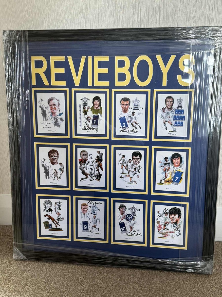 Some of the prizes in our online Billy Bremner statue raffle 
Tickets available on this link:
followmeandleedsunited.co.uk/billy-bremner-…
<a href="/legendbremner/">Billy Bremner Tribute</a>