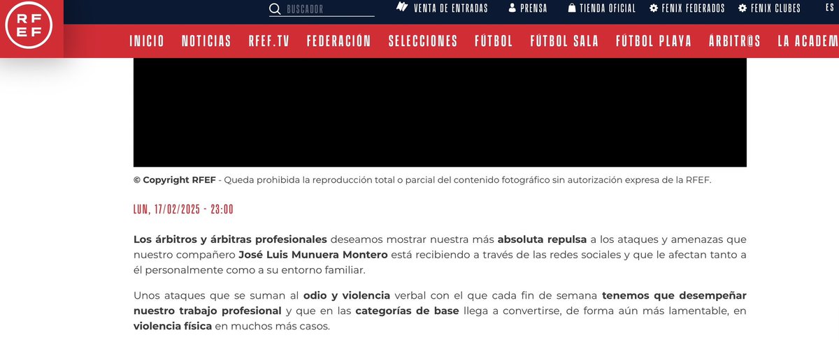 XavierEstradaF1's tweet photo. Demà xiula Munuera Montero el Clàssic a la #supercopa 
@FCBarcelona @realmadrid 

Fa uns mesos es va saber que un àrbitre de Primera, amb contracte d’exclusivitat,
era soci d’una empresa privada anomenada Talentus Sports

Que el seu soci (ex-àrbitre)
treballava dins del futbol professional @LaLiga la RFEF i UEFA (i ara, per cert, al futbol grec)

Es va dir que s’investigaria.
Es va investigar ràpid 
Es va arxivar encara més ràpid, ja que l’investigador i l’investigat són de la mateixa casa @rfef 

I avui, quan gairebé ningú ho recorda…

Premi: el Clàssic 🤔 #Saudi_arabia