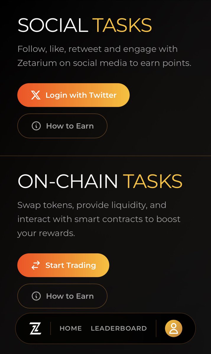 get started on <a href="/Zetarium_/">Zetarium</a> social tasks.

> go to airdrop.zetarium.world/?ref=fff9725b

> connect X 

> follow <a href="/Zetarium_/">Zetarium</a> to stay up to date 

> Join telegram t.me/Zetarium_World

> engage w Zetarium posts

> quote posts

> create original contents about <a href="/Zetarium_/">Zetarium</a>

You’re still early