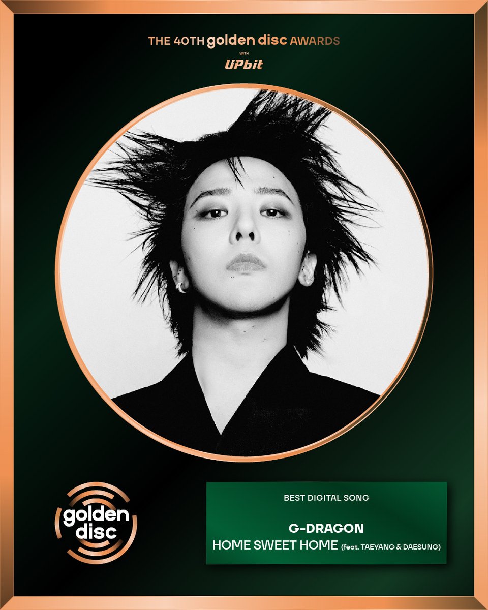 Golden Disc tweet media