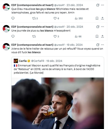 Observatoire_VP's tweet image. Autres captures de ses tweets, depuis supprimés :