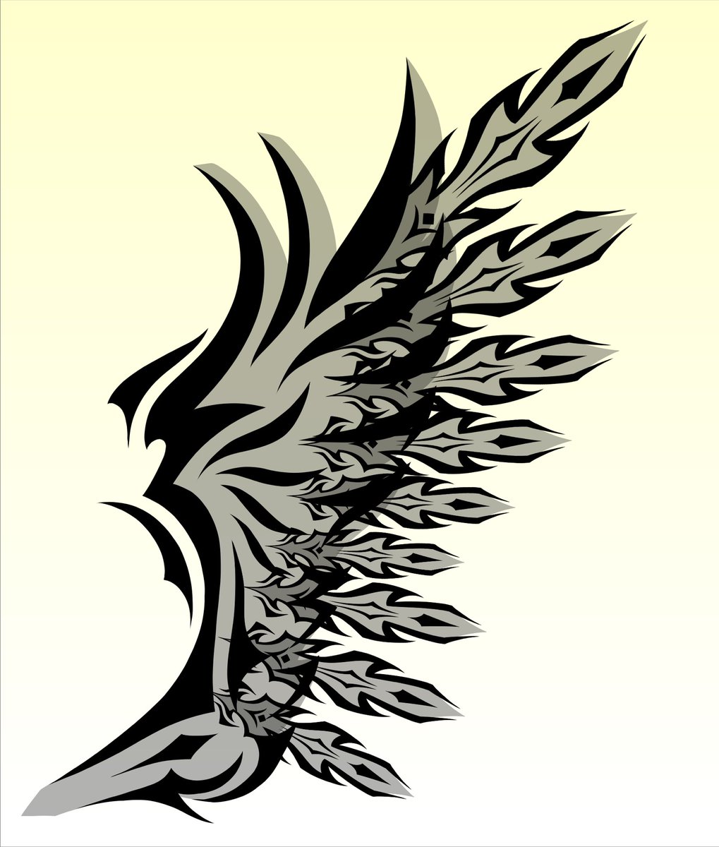 _IttyBitty8bit's tweet photo. Eyeballing on how to draw the DRK wings- I can’t see nothing in this mess. https://t.co/N3WjNC1IJL