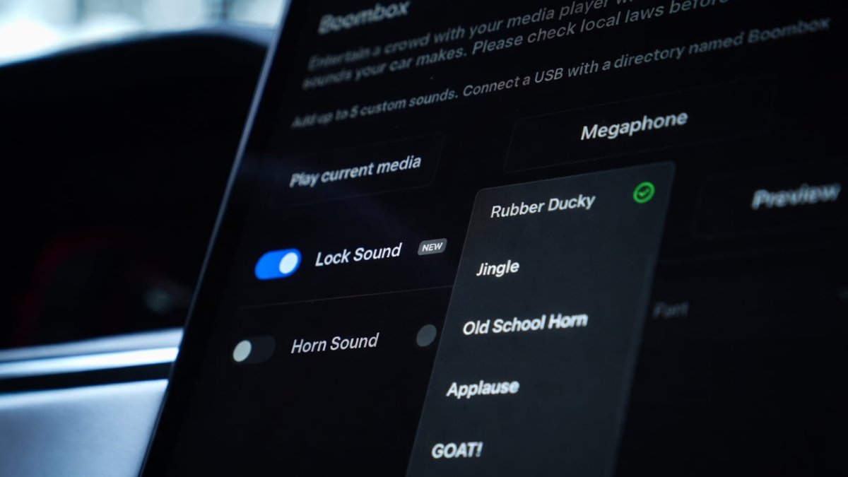 We added another round of lock sounds, including Family Guy, Friends, The Dukes of Hazzard, and more video game sounds. Check them out under Guides > Lock Sounds, or visit here: notateslaapp.com/tesla-custom-l…