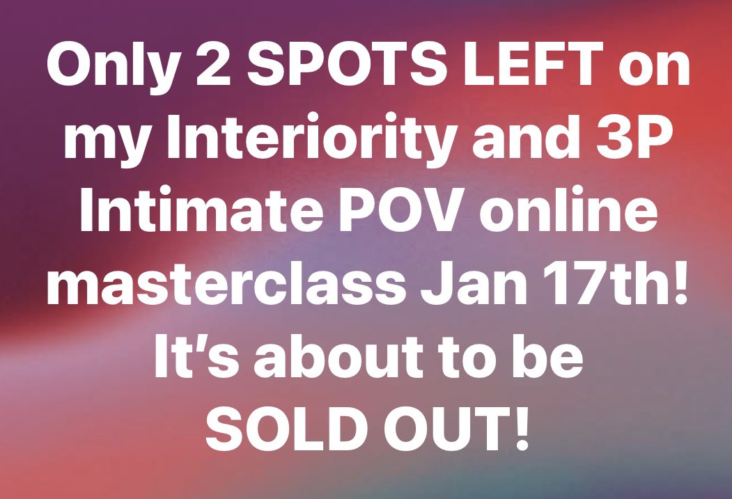 WulfMoon1's tweet image. Last call on my new online masterclass! Details in the link!

patreon.com/posts/new-supe…

#writingclass #writingmasterclass #writersoftwitter  #writersoftiktok #writersofx #wulfpackwriters