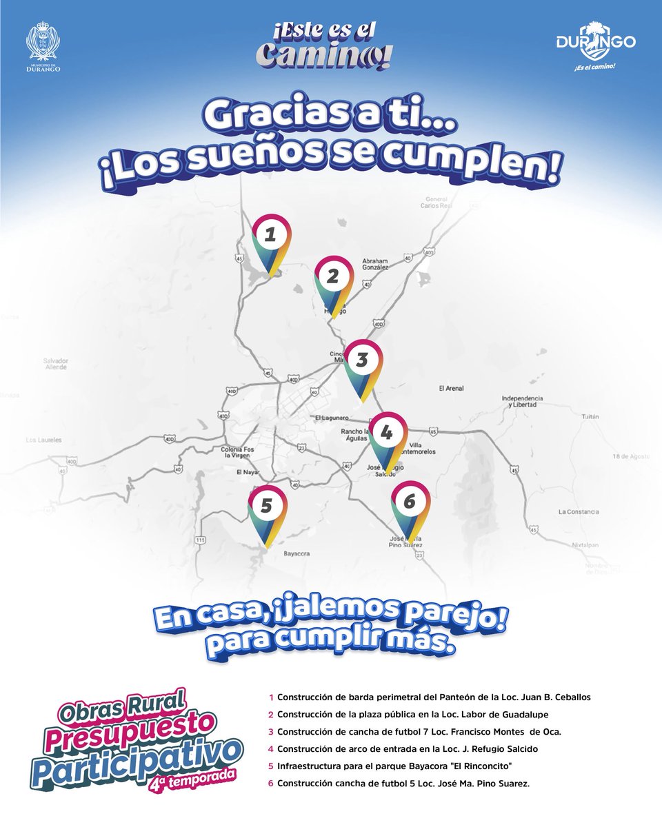 Municipio de Durango tweet media