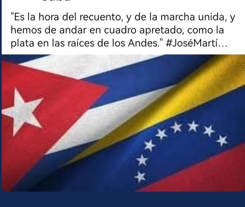 Miaisy2's tweet photo. #CubaConVenezuela https://t.co/PEkFpLYTAP