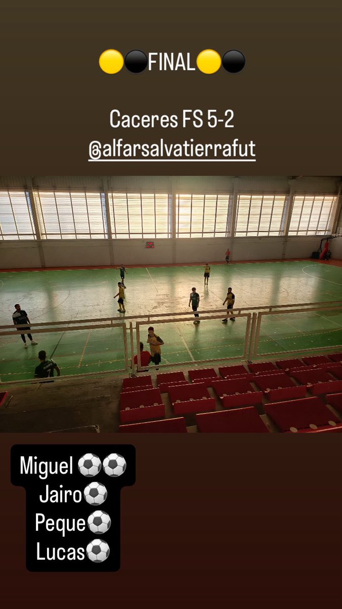 Cáceres FS tweet media