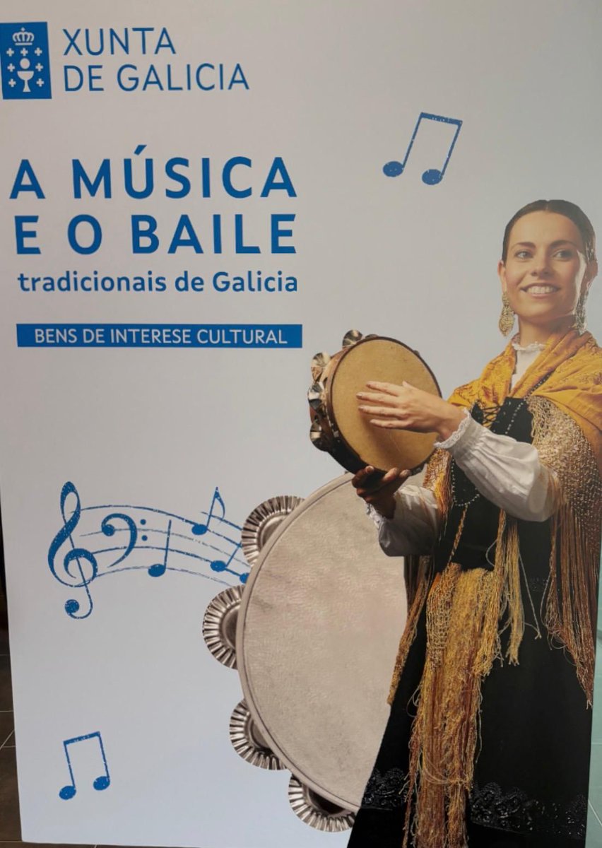 💙 Hoxe, no museo das Peregrinacións, a nosa concelleira, <a href="/OlayaOteroSan/">Olaya Otero</a>, xunto ao conselleiro de Cultura, <a href="/lopezcamposgal/">José López Campos</a>, asistiu ao acto de presentación da declaración de Ben Interese Cultural Inmaterial da música e o baile tradicional de Galicia.