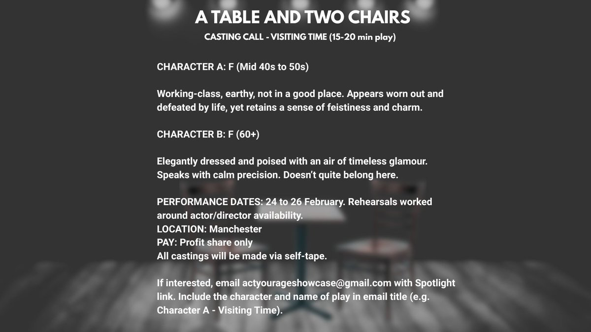 Act Your Age Productions tweet media