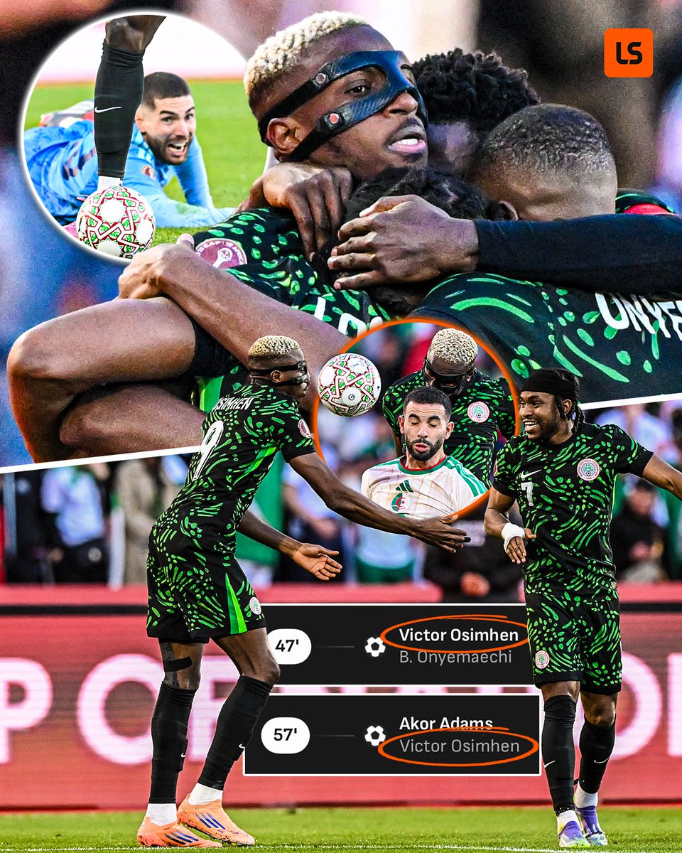 livescore's tweet photo. Luca Zidane hadn't conceded a goal at AFCON...

Until he faced Victor Osimhen on a hot-streak 🔥🦅 https://t.co/KEZDvKcHk7