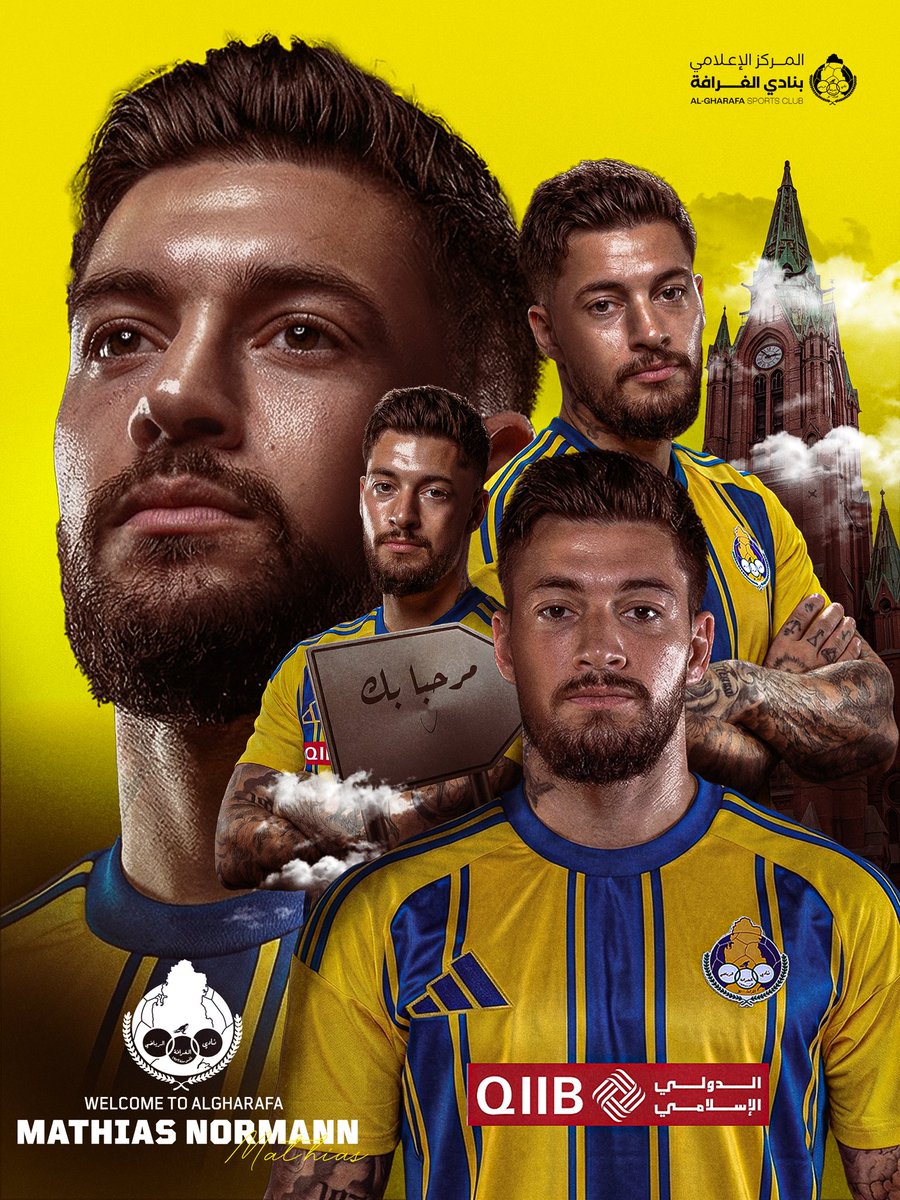 ALGHARAFACLUB's tweet photo. ✍🏻 ماتياس نورمان غرفاوي حتى نهاية الموسم على سبيل الإعارة من نادي السيلية 

مرحبا بك @Mathiasnormannn 🤝

#الغ��افة https://t.co/eLe4c4s1cV