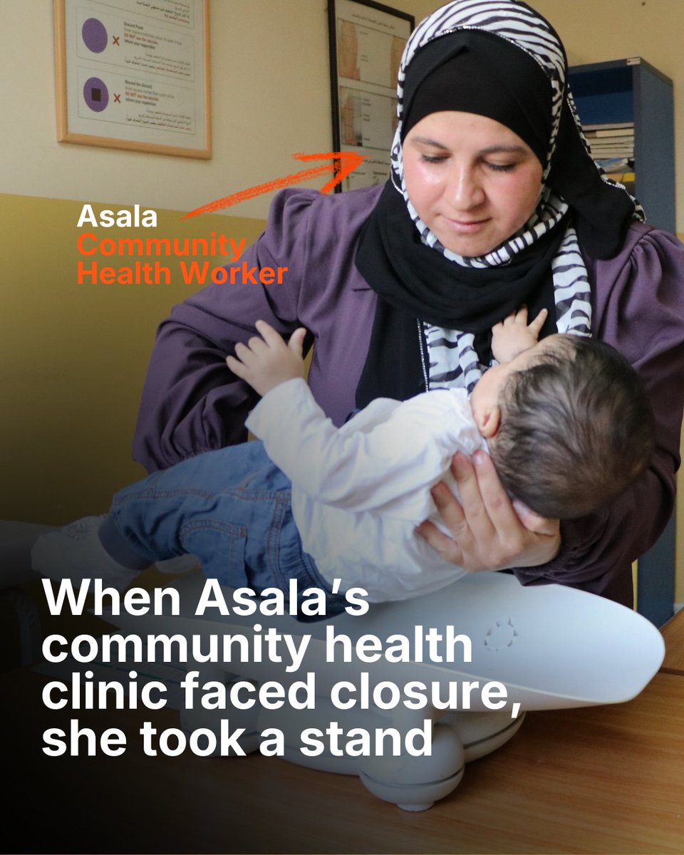 WorldVision's tweet image. Raising your voice can save lives. 📣

In Umm al-Safa, West Bank, Asala and local mothers fought to keep their only clinic open through petitions, sit-ins, letters, and protests. Their voices were heard, and the clinic continues to be a resource for their community.