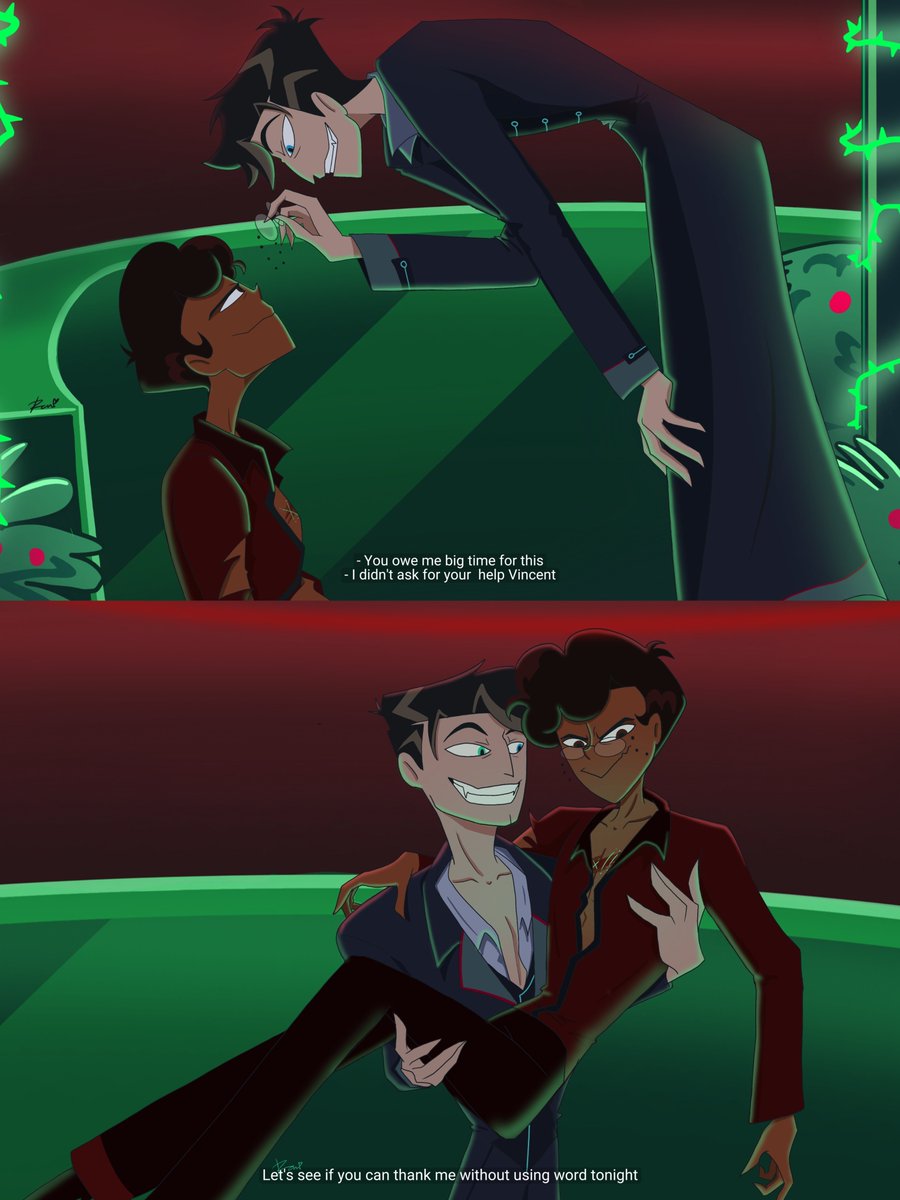 Vincent didn't save Al just for a 'Thank you' 👀

#HazbinHotel #HazbinHotelFanart #RadioStatic 
#voxal #HazbinHotelAlastor #HazbinHotelVox
#hazbinhotelseason2 #AlastorxVox #AlastorHazbinHotel