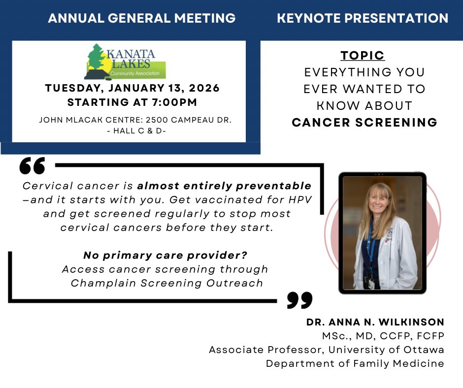 Kanata Lakes Community Association tweet media