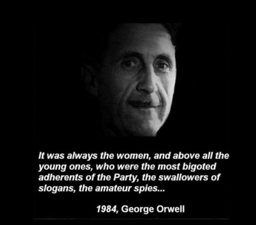 <a href="/ChangFrick/">Chang Frick</a> S-Kvinnor går upp i stabsläge.
Alla tar på sig burka i solidaritet.
Sen reciterar alla ABF-kurser rader ur Haditherna
För, det är ungefär på den här nivån svenska kvinnors CP-nivå befinner
sig.
Att dom fått rösta är misstag.