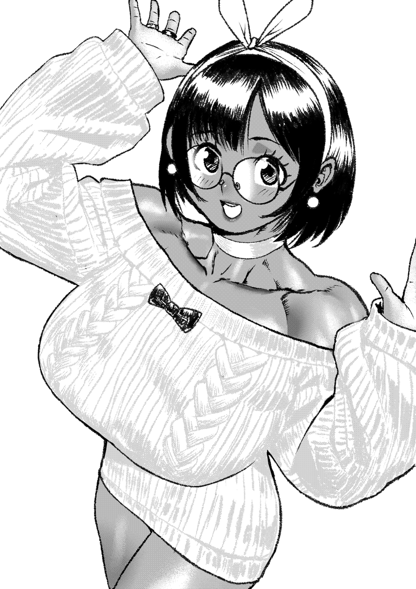 Cessa_sama's tweet photo. Look what i've got from gift exchange at new year party! A cute sweater! XD https://t.co/dXCugB3gkt