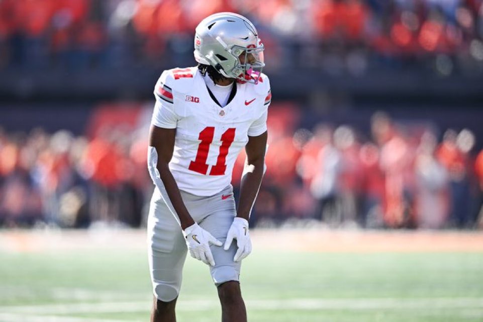 NextPlayCFB's tweet photo. Former Buckeyes receiver Quincy Porter has heard interest from schools such as Miami, Alabama, Washington and UCLA over the last 48 hours.

He is looking for a place where he can be “receiver No. 1 and showcase himself in that manner.” https://t.co/p5GuiBjC5R