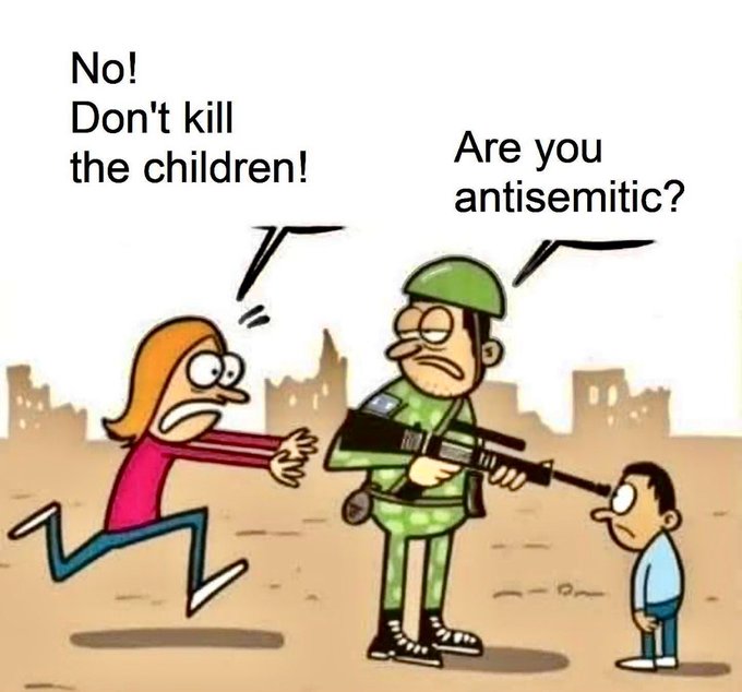 PeterWMurphy1's tweet image. Criticising Israel is NOT anti-Semitic.
Criticising Zionism ≠ anti-Semitic.
Condemning the murder of children is NOT anti-Semitic. #IsraeliTerrorism #GazaGenocide #EndTheOccupation #FreePalestine