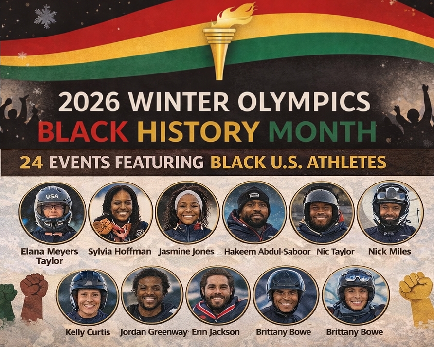 FreeStuffinder's tweet image. BLACK HISTORY MONTH &amp;amp; 2026 MILAN CORTINA WINTER OLYMPICS - Black US Athletes to Watch! Viewing Schedule w/Dates, Times &amp;amp; Locations! View 116 Events / 16 Sports! Channel Guide for Cord Cutters &amp;amp; More - convertiblecarssearch.blogspot.com/2026/01/black-…
