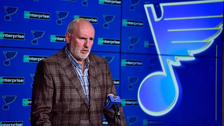 NHLTradeAlert's tweet image. The Sheet (Jan 9): Guys talk about St. Louis and say Doug Armstrong is willing to listen on anyone, except the young kids. That includes Robert Thomas. They go through a list of players they could see getting moved Faulk, Parayko, Kyrou, Binnington, Schenn. #stlblues #NHL