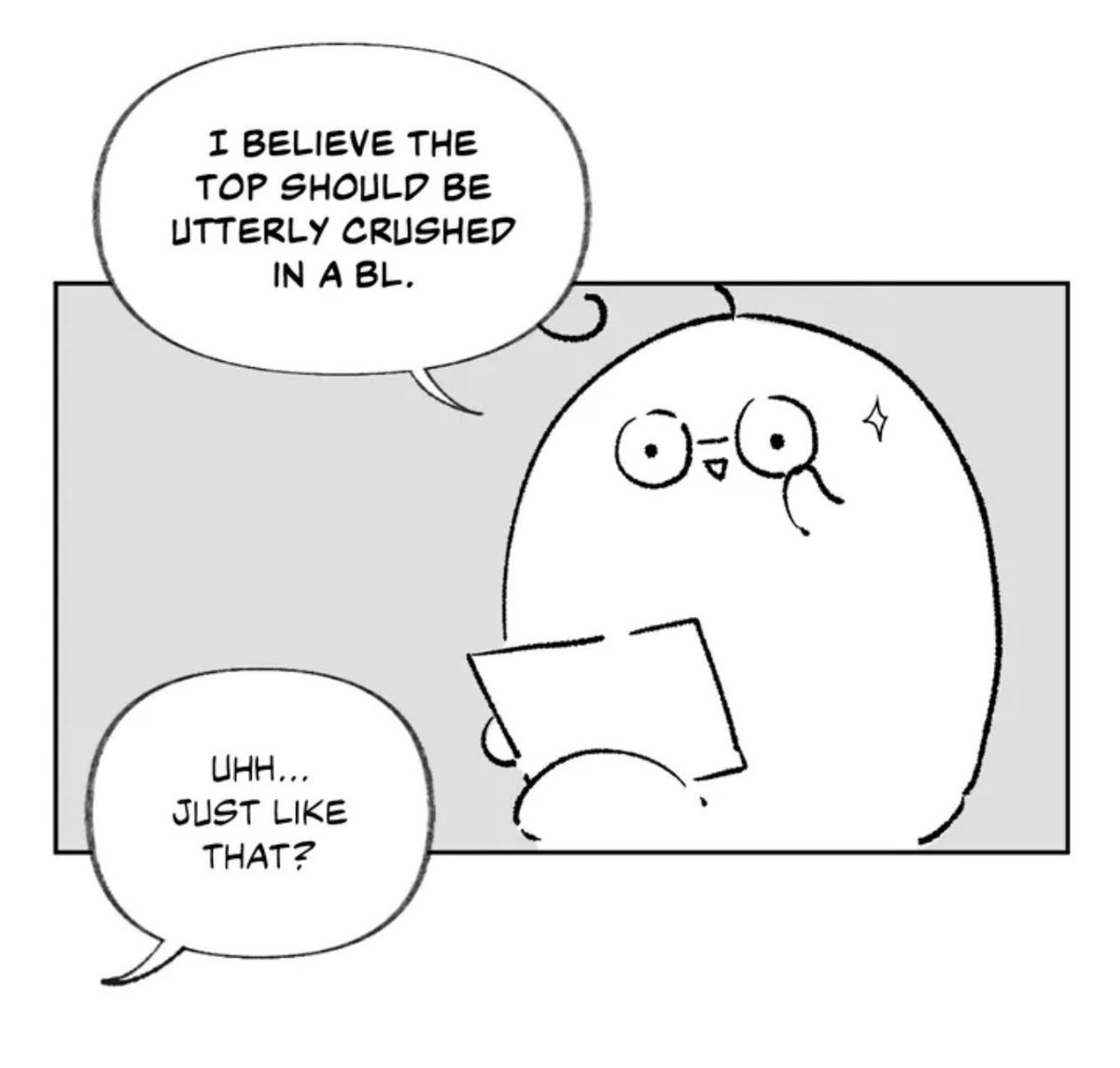 meltingjinx's tweet image. may i interest you all to this miserable seme named han sekye? he was miserable from start to end…….

his existence was literally birthed by the author’s desire to write a weak, pathetic top who is utterly crushed 😭😭😭