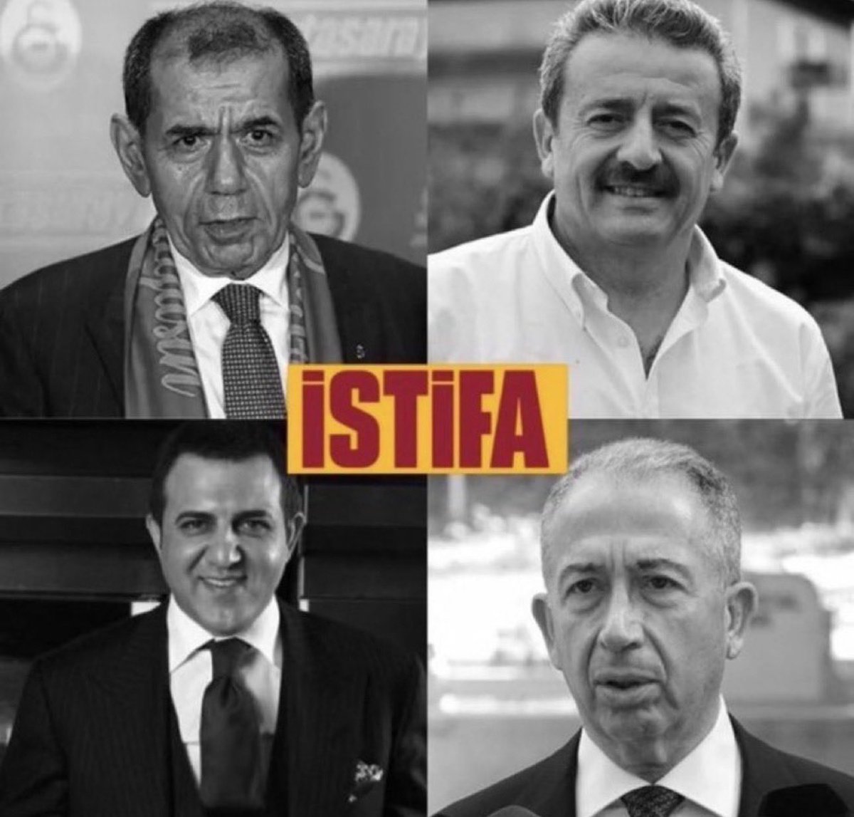 ŞEREFİNİZLE DERHAL İSTİFANIZI VERİN!