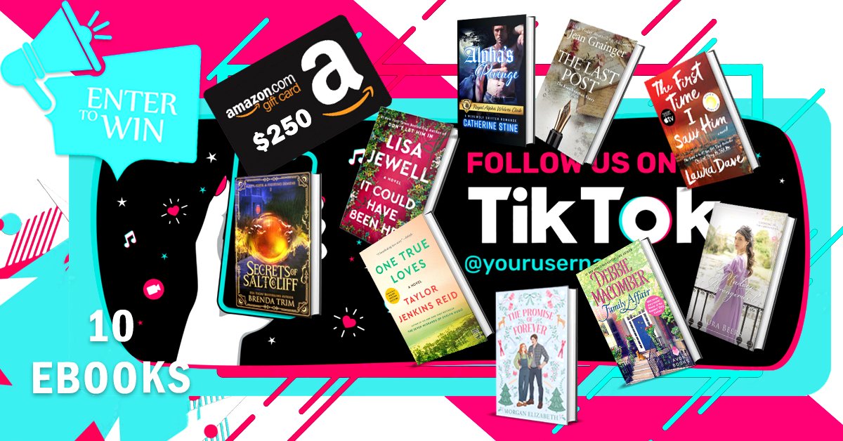 🔔📣LET'S BOOKTOK‼️
📚🍂We’re giving away a $250 Amazon Gift Card + 10 eBooks to one lucky reader🔥❤️For your chance to win, enter our giveaway❤️🔥
bookthrone.com/january-tiktok…
#bookthrone #Tiktok #booktok #bookstagram #bookstagrammers #tiktokviral #bookish #indieauthorsunited