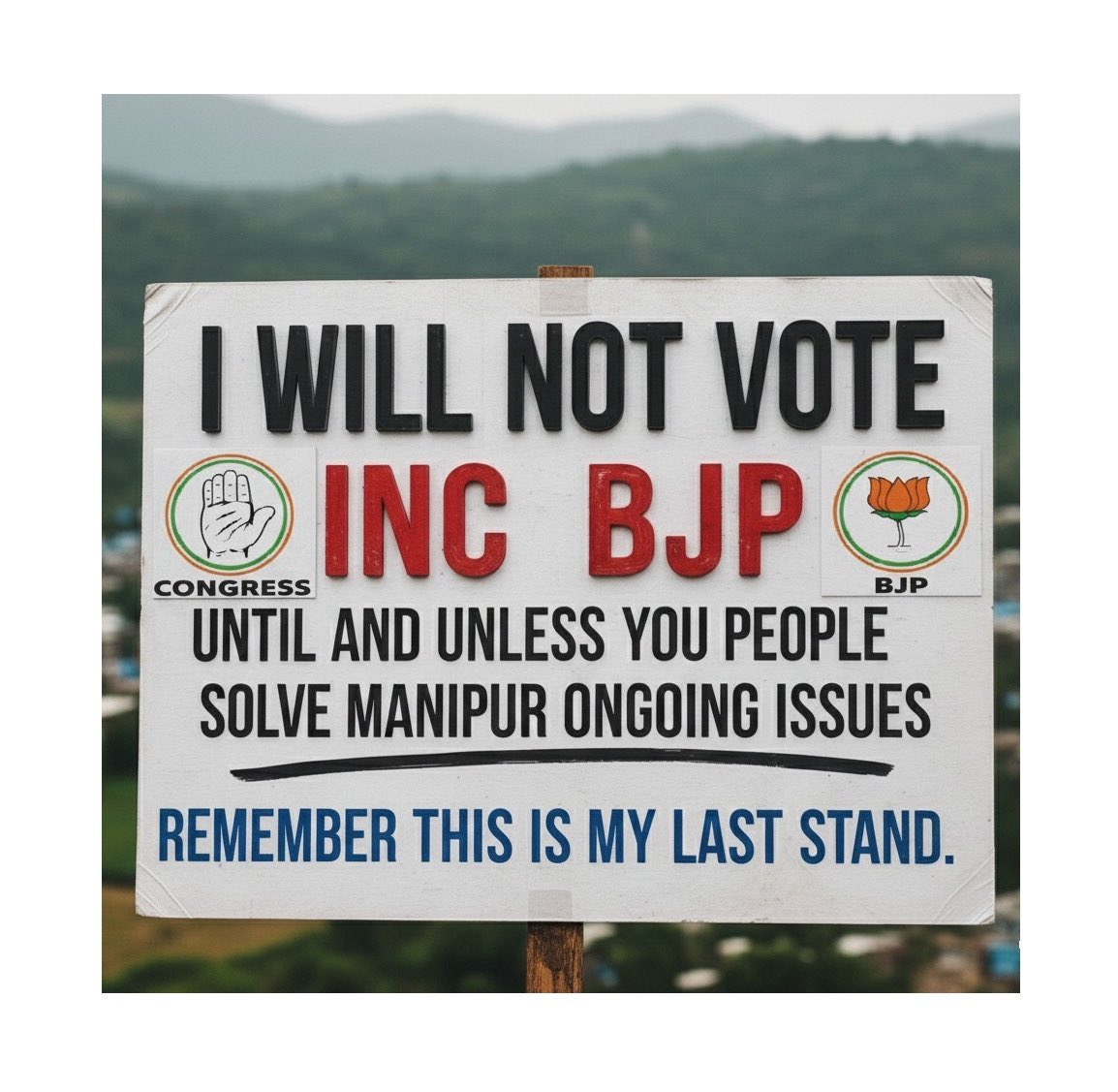 <a href="/PukningWarol/">Pukning</a> <a href="/Bimol_Akoijam/">A. Bimol Akoijam</a> Noi adu ada khangde… eigi last stand ni ko si se, noi adum touleiradi both will lost future vote my side.