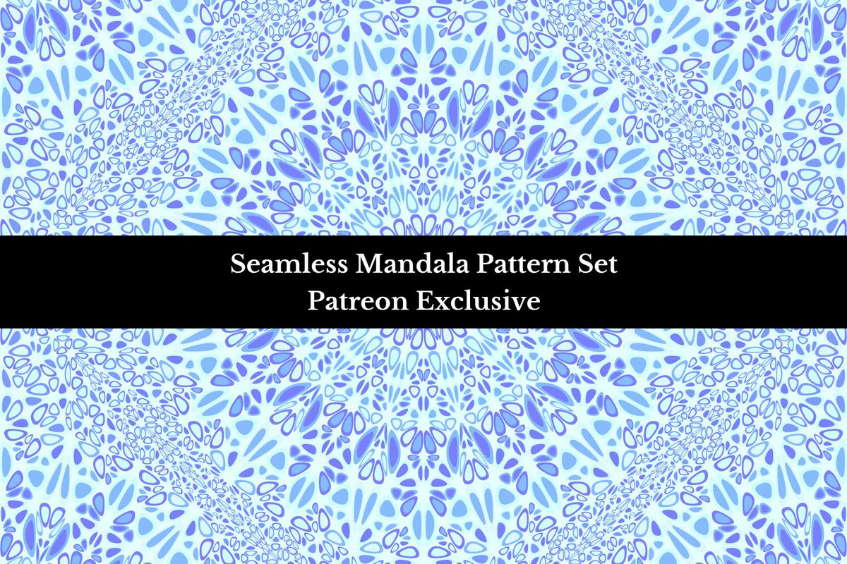 DavidZydd's tweet image. Seamless Mandala Patterns - Patreon exclusive: patreon.com/collection/188… #digitaldownload #mindfuldesign #mandaladesign #MandalaMagicMarket